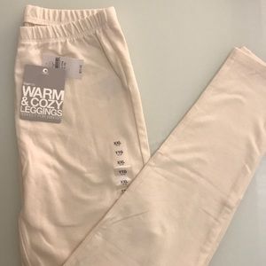 White GAP leggings